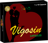 Sona Vigosin Capsules for Vigour & Vitality with Blister Packing - Pack of 1 (1 x 10 = 10 Capsules)
