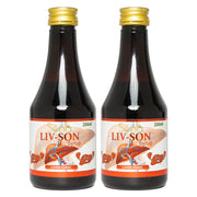 Sona Livson Syrup - Liver Tonic - 200 ml (Pack of 2)