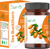 Sona Sea Buckthorn Capsules - 60 Capsules (Pack of 1)