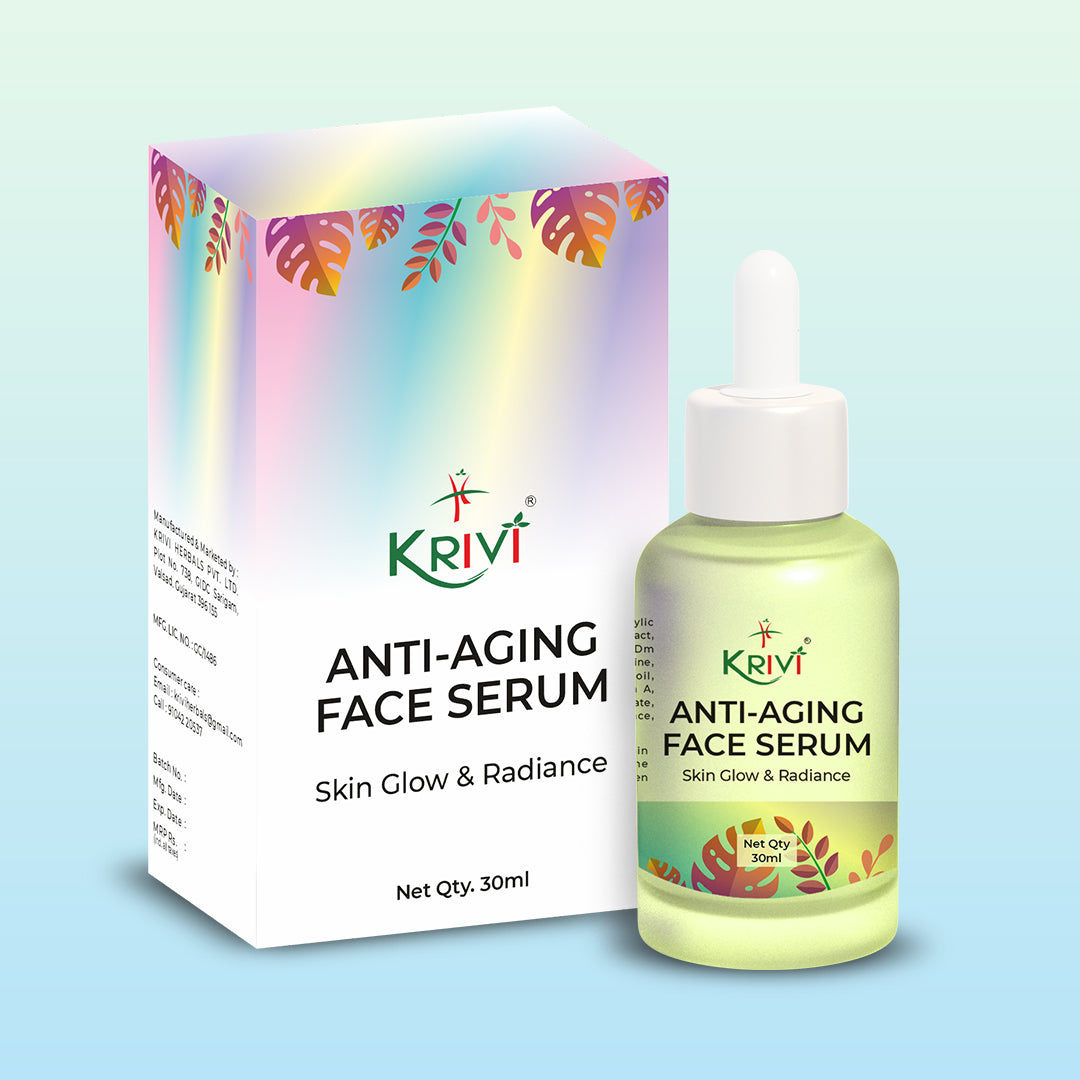 Krivi Anti Aging Face Serum Skin Glow & Radiance