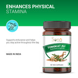 Tongkat Ali Capsule for Daily Energy, Endurance & Active Lifestyle Support - 60 capsule