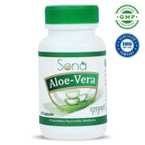 Sona Aloe Vera Extract Capsules - 60 Capsules (Pack of 1)