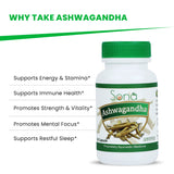 Sona Ashwagandha for Strength of the Stallions - 60 Capsules (Pack of 1)