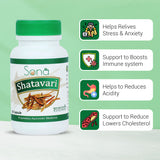 Sona Shatavari Capsules - 60 Capsules (Pack of 1)