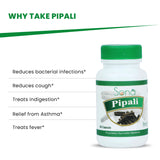 Sona Pipali for Healthy Lungs - 60 Capsules (Pack of 1)
