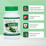 Sona Karela Capsules - 60 Capsules (Pack of 1)