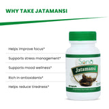 Sona Jatamansi Capsules - 60 Capsules (Pack of 2) - 120 Capsules