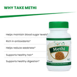 Sona Methi Capsules - 60 Capsules (Pack of 2) - 120 Capsules