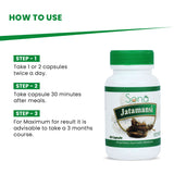 Sona Jatamansi Capsules - 60 Capsules (Pack of 2) - 120 Capsules