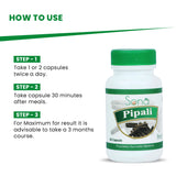 Sona Pipali for Healthy Lungs - 60 Capsules (Pack of 1)