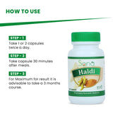 Sona Haldi Capsules - 60 Capsules (Pack of 2) - 120 Capsules