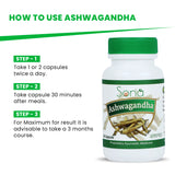 Sona Ashwagandha for Strength of the Stallions - 60 Capsules (Pack of 1)