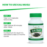 Sona Black Musli - Black is beautiful - 60 Capsules (Pack of 1)