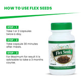 Sona Flex Seed Capsules with Omega-3 - 60 Capsules (Pack of 1)