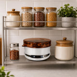 Sona Premium Engraved Stainless Steel Stackable and Leak-Proof Lunch/Storage Containers 650ml