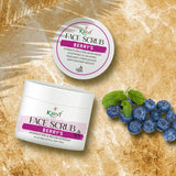Krivi Berry’s face scrub for hydration & nourishment, radiant complexion, soothing & calming for men and women 100 gm.
