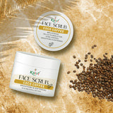Krivi Coco Coffee for cellulite reduction, brightening, smoothing and softening for men and women, 100 gm