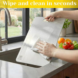 Sona Stainless Steel Chopping Cutting Board Vegetable, Fruit, &Bread Durable Safe & Heavy Duty, Vegetable Chopper Boards (35.5 x 25 CM) 1.2 mm Thickness