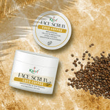 Krivi Coco Coffee Tan Removal Face Scrub (100gm) | Exfoliate Scrub | Blackhead Remover, Whitehead Remover, Dead Skin Remover, Detan Pack | Face Scrub For Women & Men