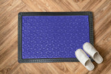 Sona Premium Door Mat for Home Entrance,Waterproof All-Season, All-Weather Doormat, Sturdy Natural Rubber, Fade Resistant, Low Profile, Easy Clean, Heavy Duty (60X40 cm) (Blue)