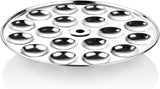 Sona Stainless Steel Mini Idli Plate, Thick Gauge, 1 Piece for Perfectly Steamed 18 Idlis (Pack of 1)