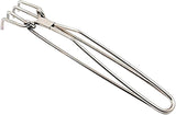 SONA Stainless Steel Lifter Wire Tong Pakkad Utensil Holder for Kitchen Use (Pack of 1)