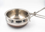SONA Stainless Steel Lifter Wire Tong Pakkad Utensil Holder for Kitchen Use (Pack of 1)