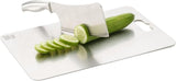 Sona Stainless Steel Chopping Cutting Board Vegetable, Fruit, &Bread Durable Safe & Heavy Duty, Vegetable Chopper Boards (21 x 31 CM) 1.2mm Thickness