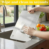 Sona Stainless Steel Chopping Cutting Board Vegetable, Fruit, &Bread Durable Safe & Heavy Duty, Vegetable Chopper Boards (21 x 31 CM) 1.2mm Thickness