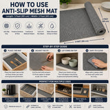Sona Anti Skid & Multipurpose RubIHr/Bathroom Mat/Shower Mat/Carpet/Rugs/Rainmat/Swimming Pool Mat||2x3 Feet