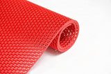 Sona Anti Skid & Multipurpose RubIHr/Bathroom Mat/Shower Mat/Carpet/Rugs/Rainmat/Swimming Pool Mat||2x4 Feet Red