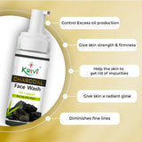 Krivi Charcoal Face Wash for Oil Control 150 ml (Varient)