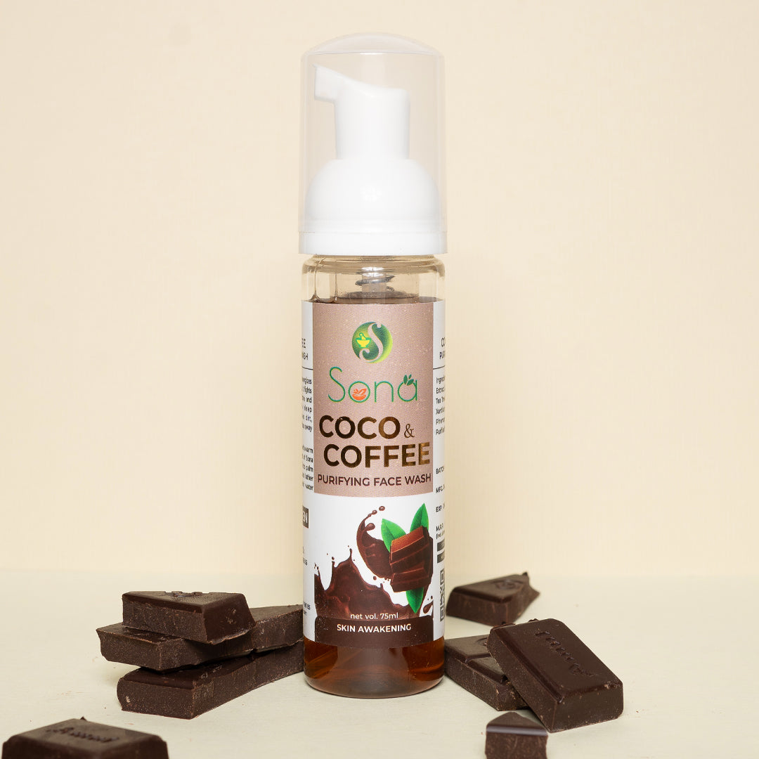 Sona Coco Coffee Face Wash with Paraben Free