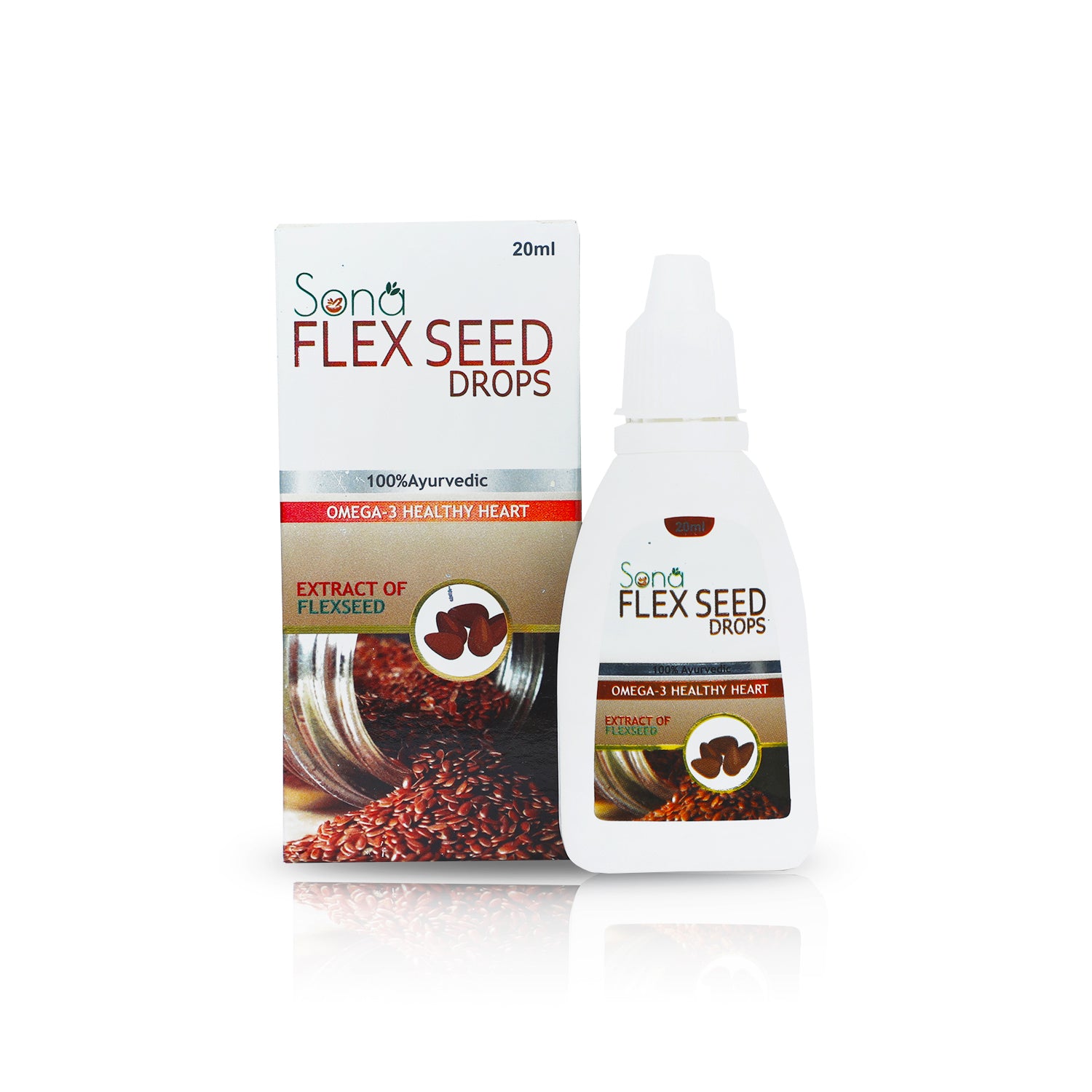 Sona Flex Seed  Drop Omega-3 For Healthy heart (Pack of 1)