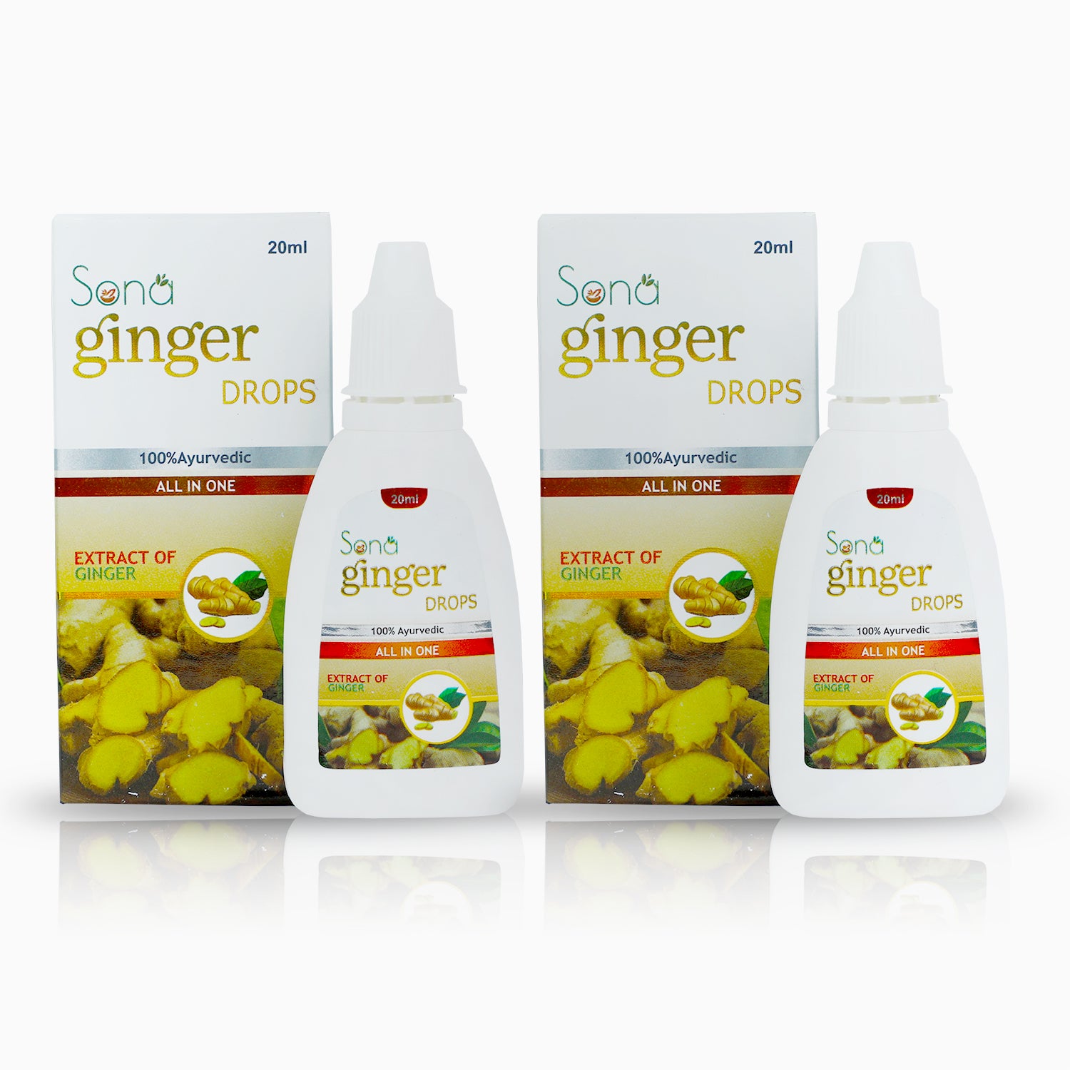 Sona Ginger Drop for better Digestion  (Pack of 2)