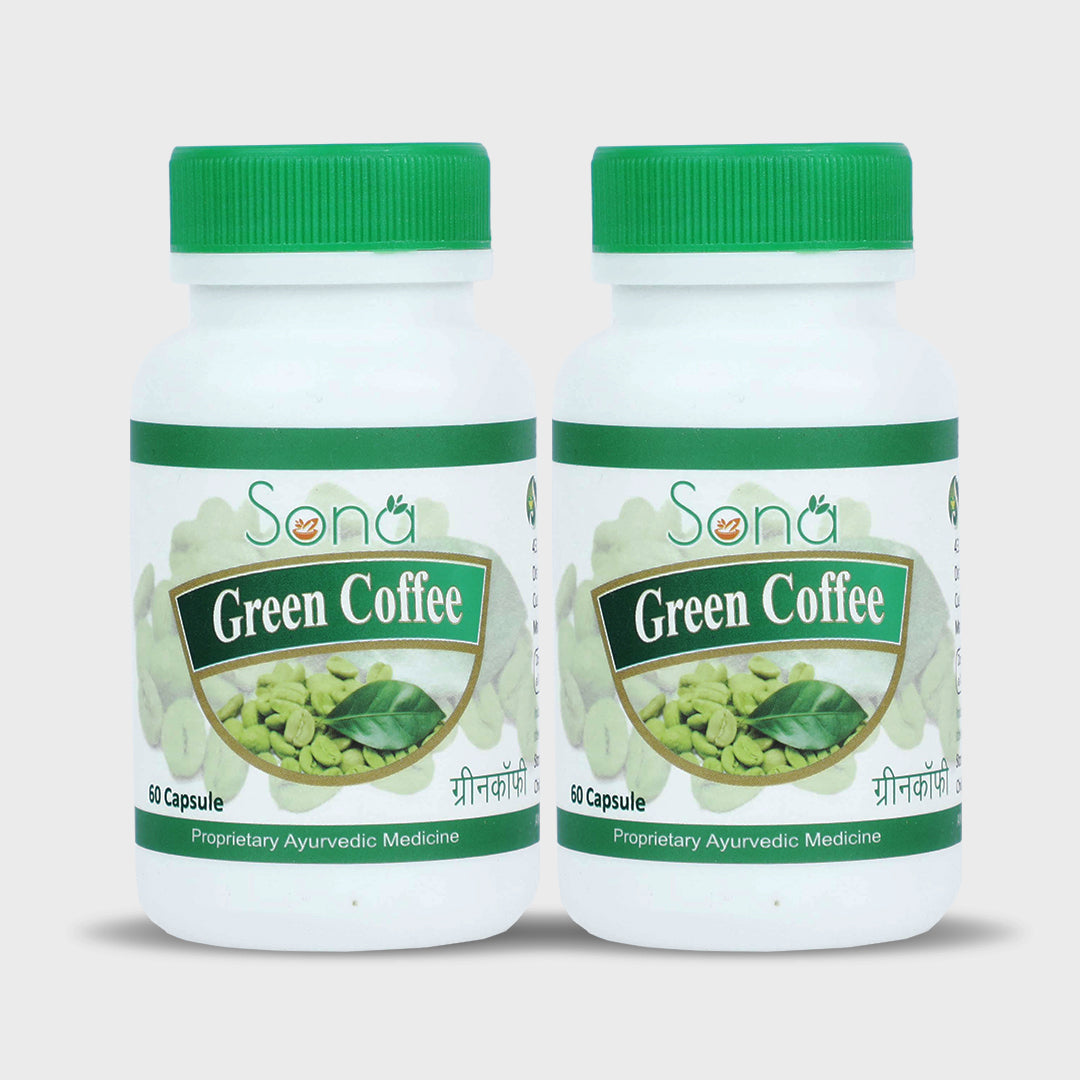 Sona Green coffee   for weight loss- 60 Capsules ( Pack of 2)