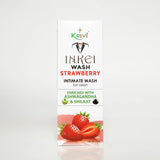 Inkei Intimate Wash Strawberry  for Man The hygiene care expert 75 ml (Pack of 3)