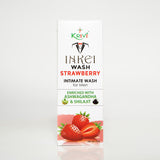 Inkei Intimate Wash Strawberry  for Man The hygiene care expert 75 ml (Pack of 1)