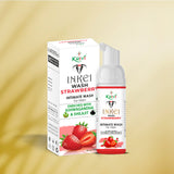 Inkei Intimate Wash Strawberry  for Man The hygiene care expert 75 ml (Pack of 1)