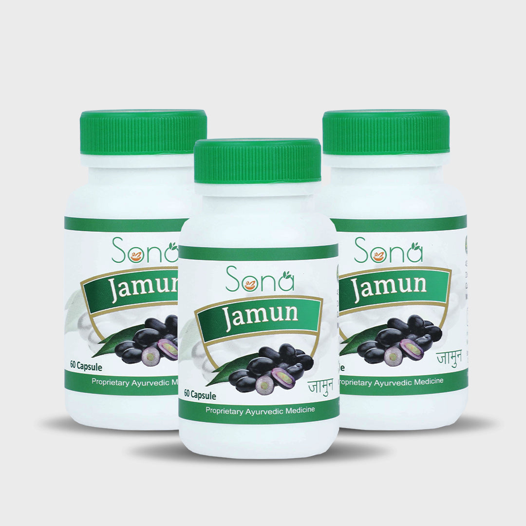Sona Jamun seeds Capsules -60 Capsule (Pack of 3)