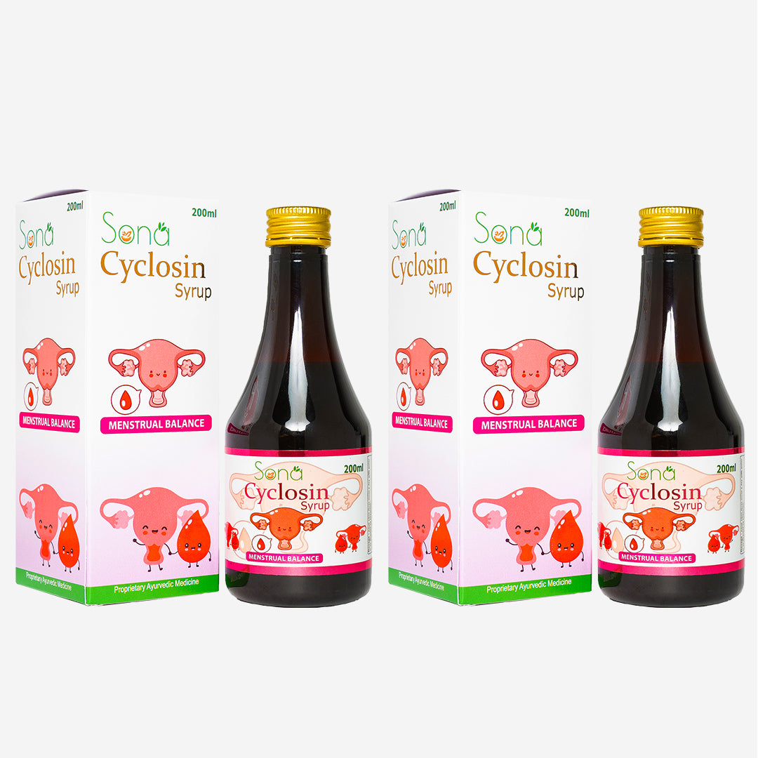 Sona Cyclosin Syrup for Healthy Women -200 ml (Pack of 2)