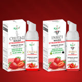 Men and Women Intimate wash combo (Strawbarry) - Inkei 75 ml + Chitsu 75 ml