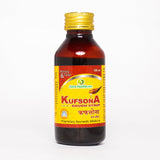 Kufsona Cough Syrup with honey & Tulsi-100 ml(Pack of 3)