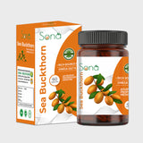Sona Sea Buckthorn  Capsules Rich Source of 3,6,7 and 9,  60 capsule (Pack of 2)