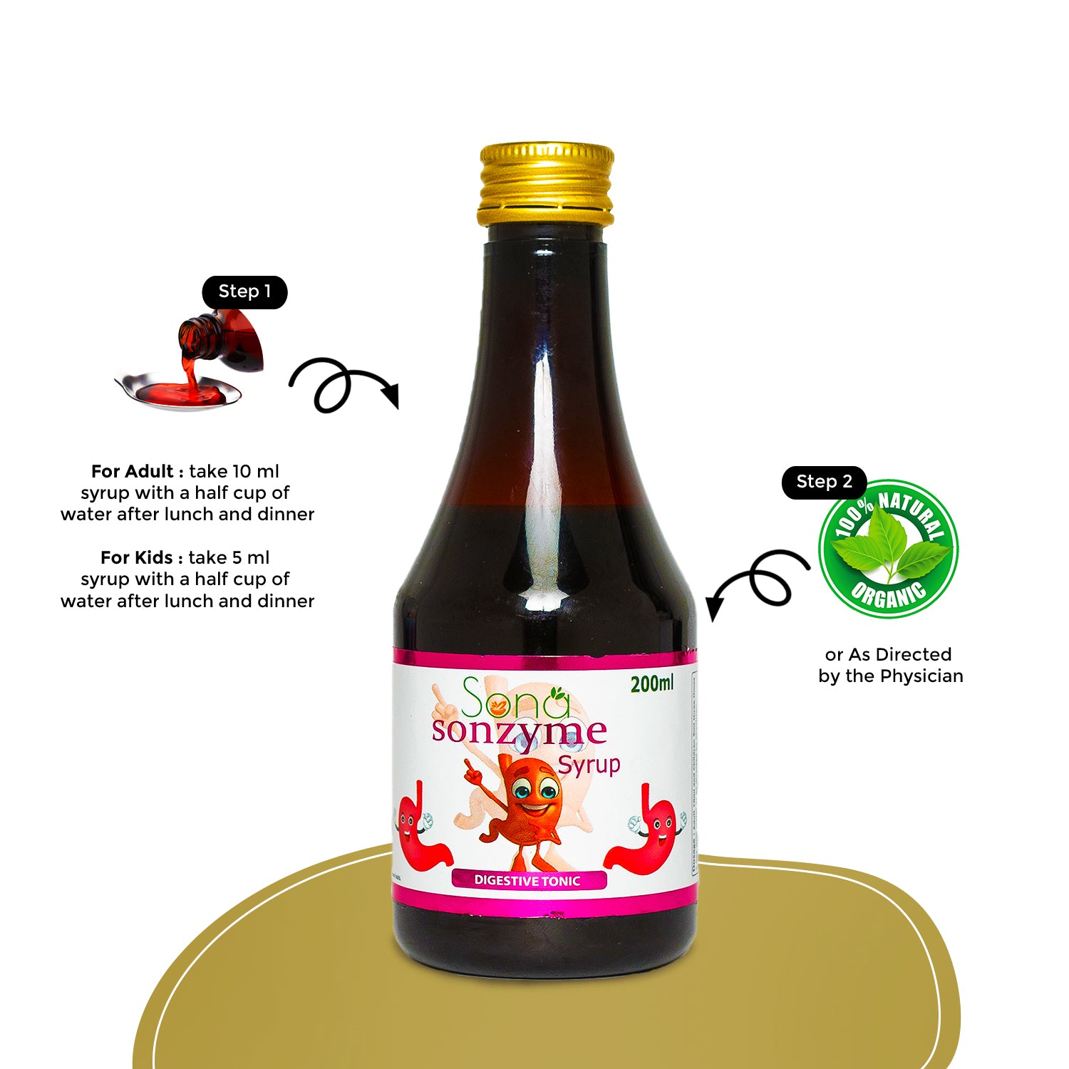 Sona Sonzyme Syrup For Digestion